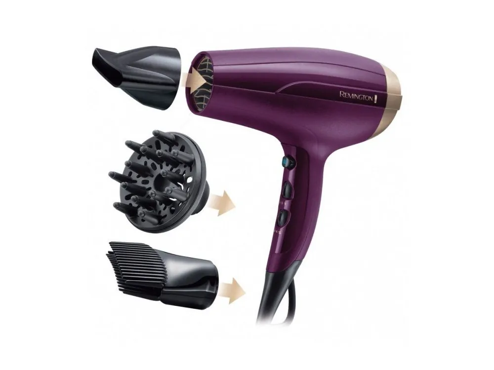 Finální Výprodej REMINGTON D5219 Your Style Dryer Kit - Fén na vlasy se třemi nástavci 2400W