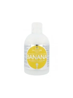 KALLOS KJMN Banana Shampoo 1000ml - šampon na suché vlasy s multivitamíny Značkový