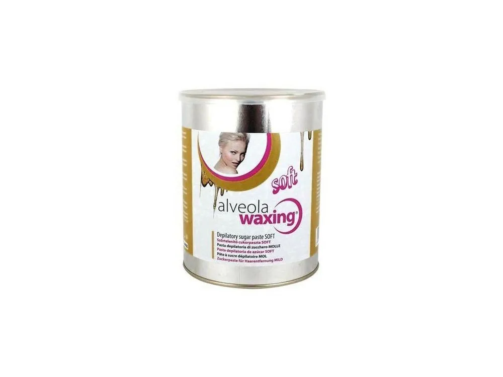 ALVEOLA Waxing Depilatory Sugar Paste SOFT - jemná depilační pasta s cukrem a medem 1000g Cenová Bomba