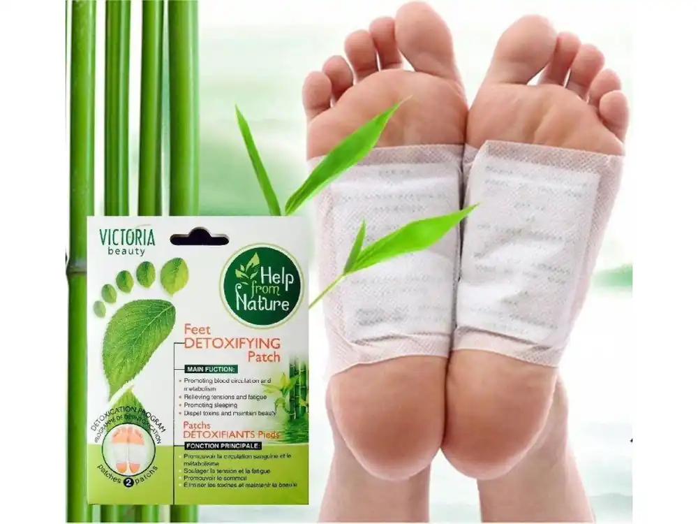 Victoria Beauty Detoxikační náplasti na nohy 2 ks Dokud Zásoby Vydrží