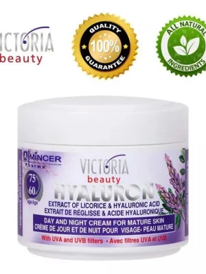 Victoria Beauty Hyaluron Denní a noční krém pro zralou pokožku 60+, 50 ml Víkendová Akce