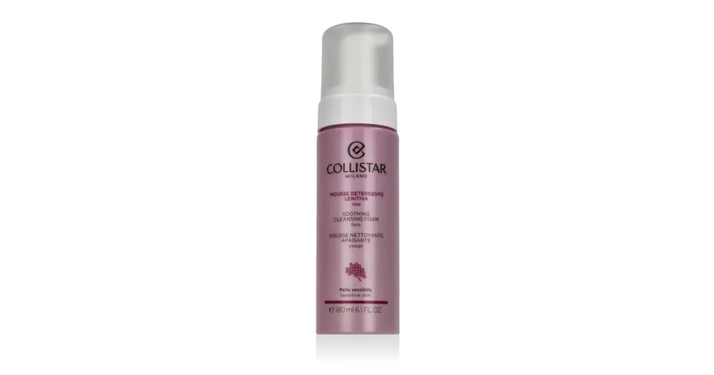 Collistar Soothing Cleansing Foam 180 ml Akční Nabídka