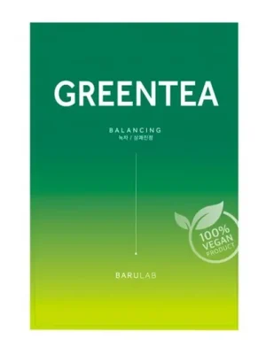 Barulab Green Tea Balancing The Clean Vegan Mask 23 g Nejlepší Volba