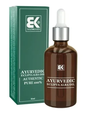 BRAZIL KERATIN Ayurvedic Eclipta Alba Oil 50ml - regenerační olejová kúra pro růst vlasů Kup Teď