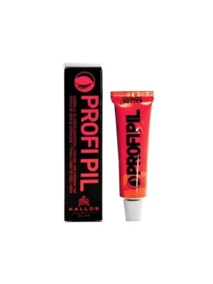 Poslední Šance KALLOS Cosmetics Profi Pil Brown 15ml - barva na řasy a obočí - hnědá