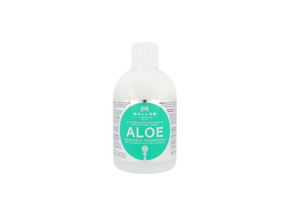 Originální KALLOS KJMN Aloe Shampoo 1000ml - hydratační šampon s Aloe Vera na suché vlasy