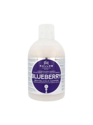 Nová Kolekce KALLOS KJMN Blueberry Shampoo 1000ml - šampon na chemicky poškozené vlasy