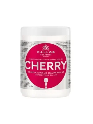 KALLOS KJMN Cherry Hair Mask 1000ml - třešňová hydratační maska na suché vlasy Nejprodávanější