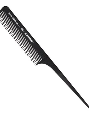 KIEPE Professional Active Carbon 505 - karbonový antistatický tupírovací hřeben 218x25mm Akce