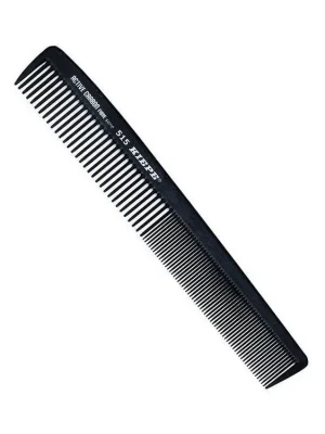 Omezená Nabídka KIEPE Professional Active Carbon 515 - karbonový antistatický pánský hřeben na vlasy 181x28mm