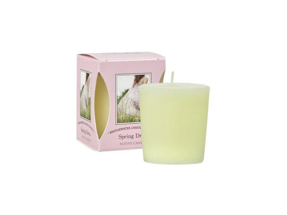 Bridgewater Candle Company Votivní Svíčka Spring Dress (jarní šaty), 15 hodin Must-Have