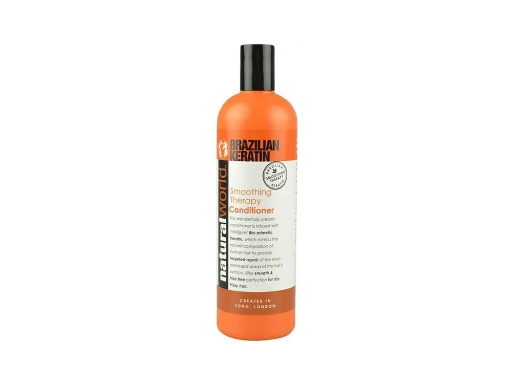 Cenová Bomba NATURAL WORLD BRAZILIAN KERATIN Conditioner 500ml - balzám s brazilským keratinem