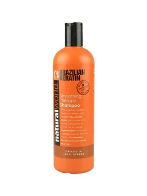 NATURAL WORLD BRAZILIAN KERATIN Shampoo 500ml - šampon s brazilským keratinem Must-Have