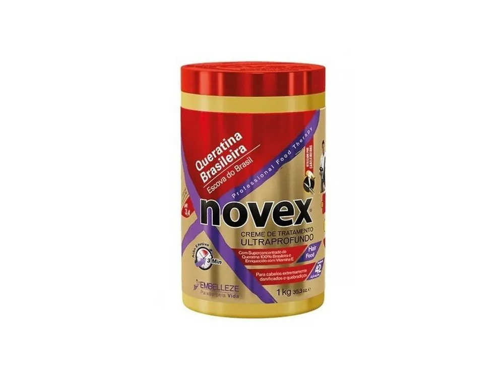 Super Cena NOVEX Brazilian Keratin Deep Conditioning Hair Mask 1kg - kúra s brazilským keratinem