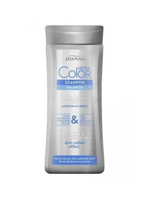 JOANNA Ultra Color Cold Platinum Shampoo 200ml - šampon pro platinovou blond Dokud Zásoby Vydrží