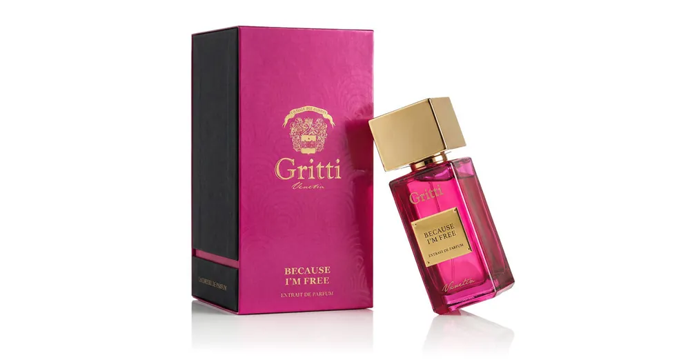 Oblíbený Gritti Because I'm Free Extrait de Parfum 100 ml UNISEX