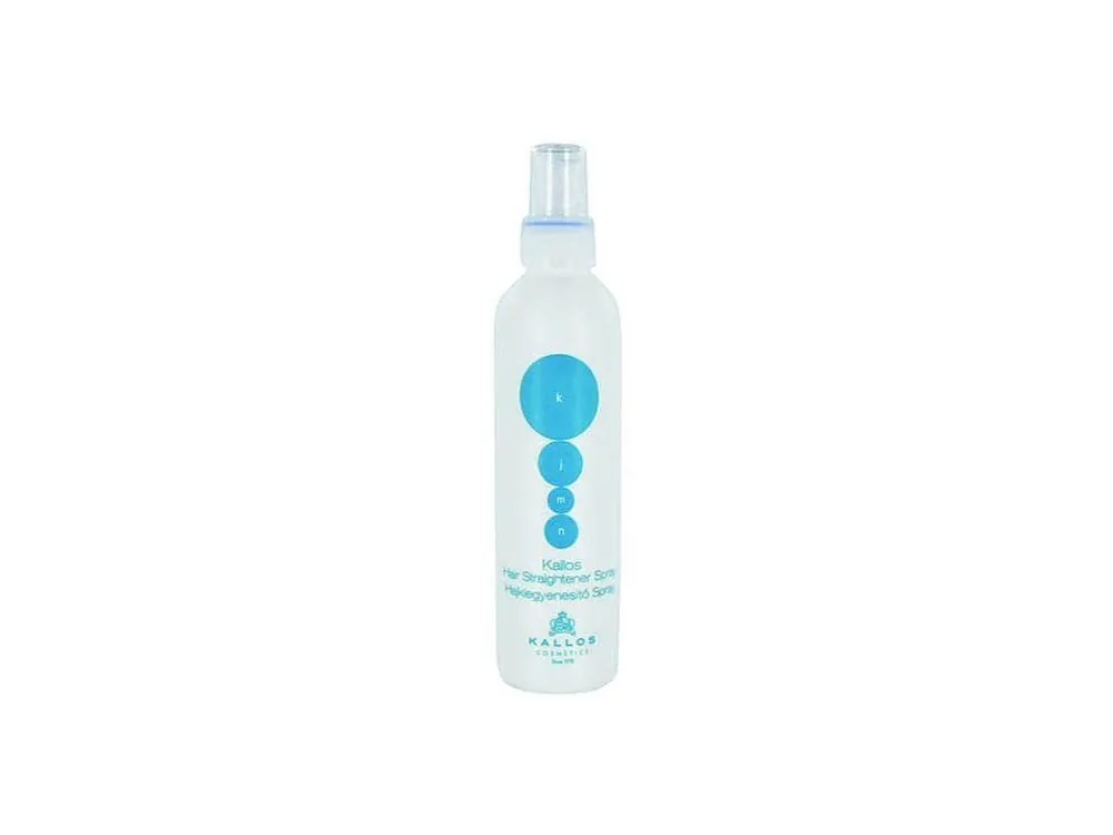 Značkový KALLOS KJMN Hair Straightener Spray 200ml - sprej pro narovnání a žehlení vlasů