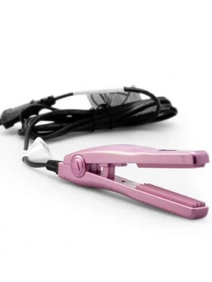 Mini VOLUME IRON Compact Styling 15x60mm - cestovní mini krepovačka na cesty - růžová Top Prodej