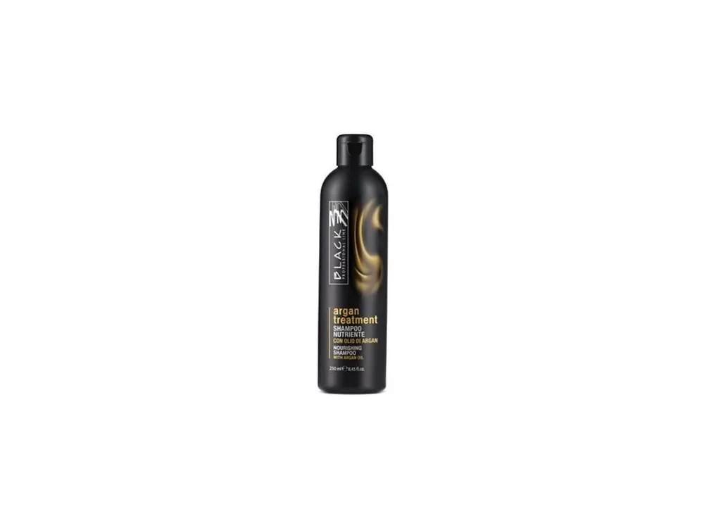 BLACK Argan Treatment Shampoo 250ml - arganový regenerační šampon na poškozené vlasy Koupit Online
