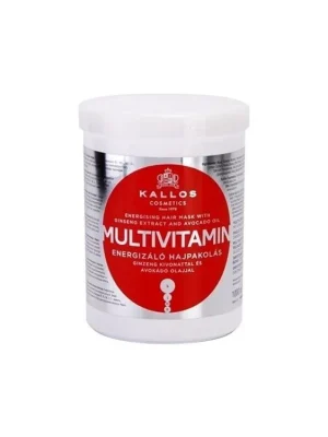 Super Cena KALLOS KJMN Multivitamin Hair Mask 1000ml - posilující maska na suché vlasy