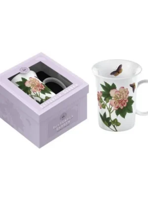 Akční Cena Creative Tops Porcelánový hrnek Purple Butterfly v dárkové krabičce, 350 ml