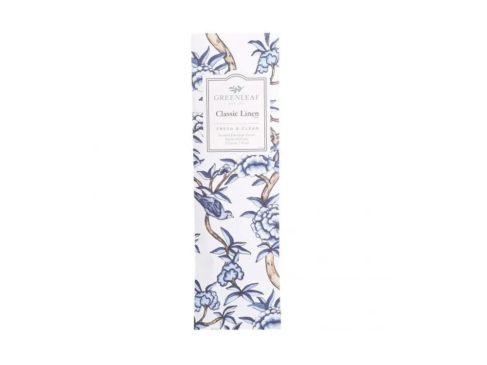 Greenleaf Vonný sáček Slim Classic Linen (Vůně prádla), 90 ml Dokud Zásoby Vydrží