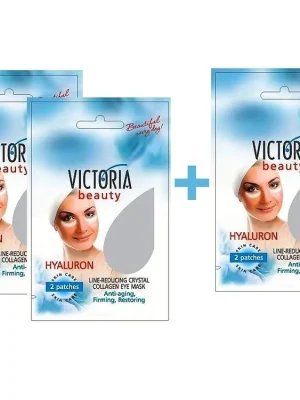 Omezená Nabídka Victoria Beauty Victoria Beauty Kolagenová křišťálová oční maska, AKCE 2+1 ZDARMA