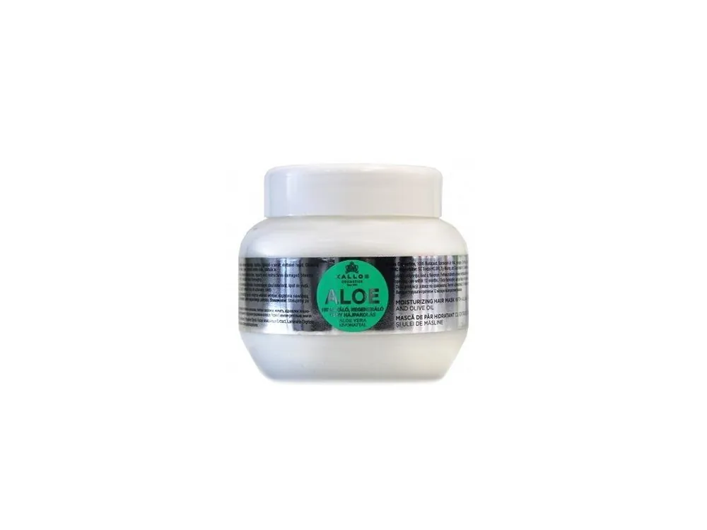KALLOS KJMN Aloe Hair Mask 275ml - hydratační maska s Aloe Vera na suché vlasy Ověřený