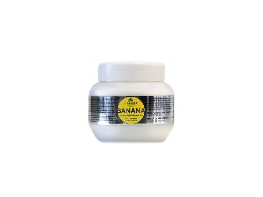 Ověřený KALLOS KJMN Banana Hair Mask 275ml - maska na suché vlasy s multivitamíny