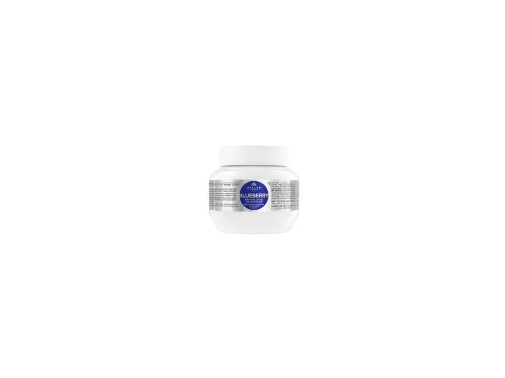 KALLOS KJMN Blueberry Hair Mask 275ml - maska a chemicky poškozené vlasy Super Cena