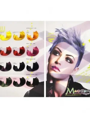 Must-Have KLÉRAL MagiCrazy Vlasový vzorník pro intenzivní barvy na vlasy MAGICRAZY