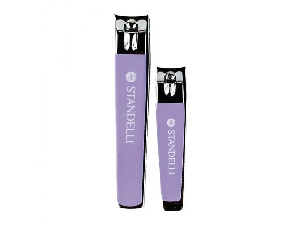 Horká Nabídka Standelli Professional Set cvakátek na nehty z nerezu 5,5 cm 7,5 cm 2 ks
