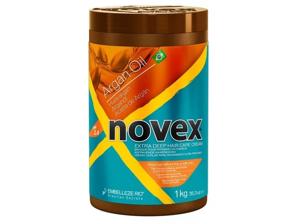 Rychlé Dodání NOVEX Argan Oil Deep Treatment Conditioner 1000g - arganová kúra na poškozené vlasy