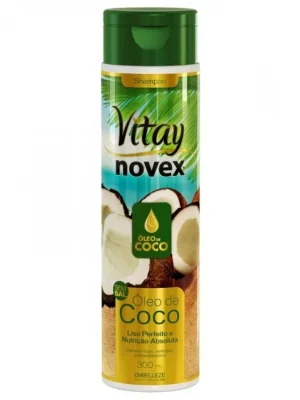 Finální Výprodej NOVEX Coconut Oil Vitay Shampoo 300ml - šampon na suché vlasy s kokosovým olejem
