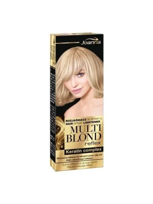 Jen Po Omezenou Doba JOANNA Multi Blond Reflex Keratin Complex - zesvětlovač na vlasy ve spreji s keratinem