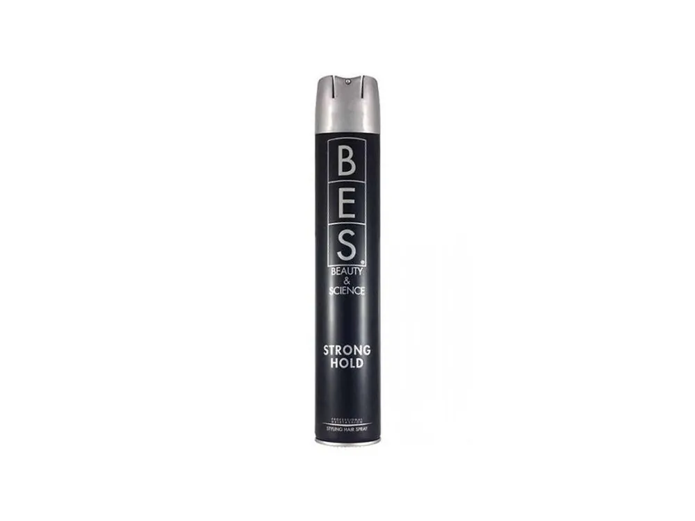 BES Hair Fashion Hair Spray Strong Hold - pružný silně tužící lak na vlasy s arganem 500ml Bezpečná Platba
