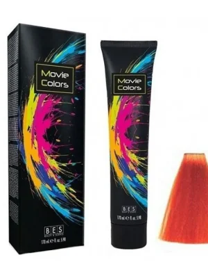 BES Movie Colors Orange - gelová barva na vlasy bez amoniaku 170ml - oranžová Pouze Dnes