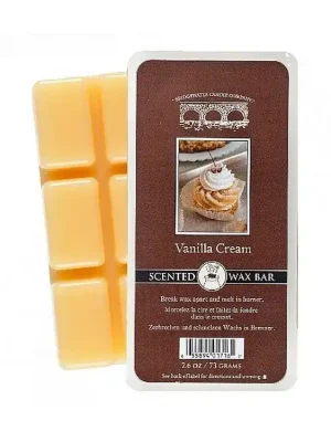 Bridgewater Candle Company Vonný vosk Vanilla Cream (vanilkový krém), 80 hodin Vysoce Kvalitní