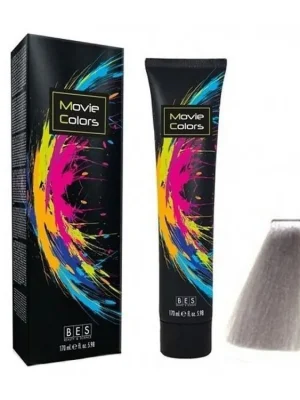 Pouze Dnes BES Movie Colors Silver - gelová barva na vlasy bez amoniaku 170ml - stříbrná