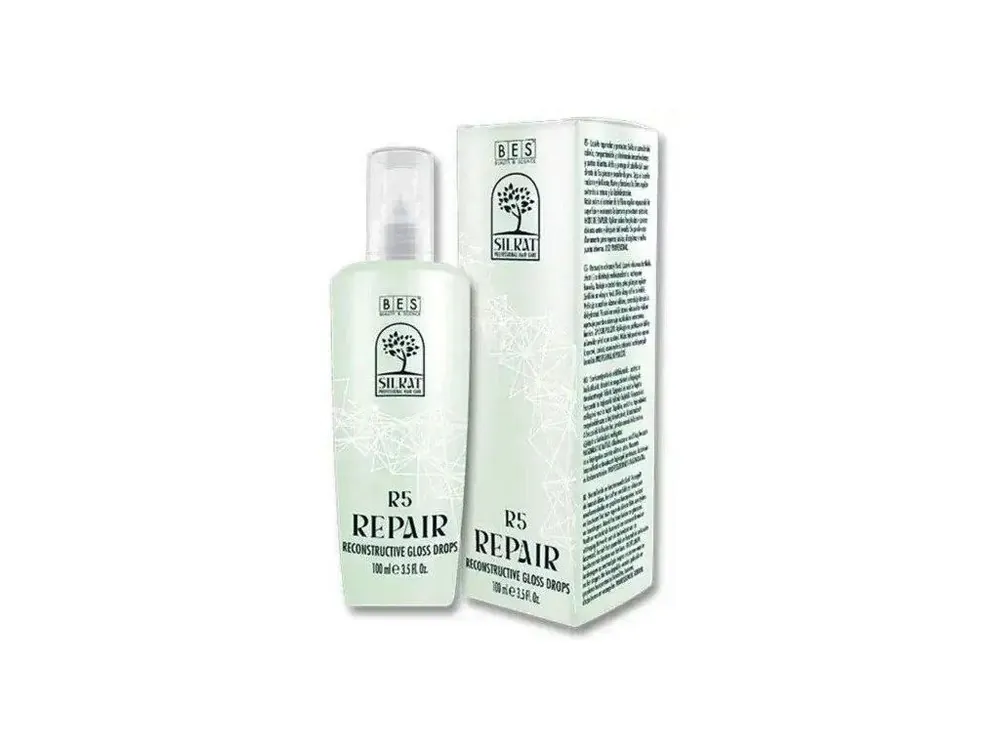 BES Silkat R5 Reconstructive Gloss Drops 100ml - opravný olej na rozdvojené konečky Doprava Zdarma