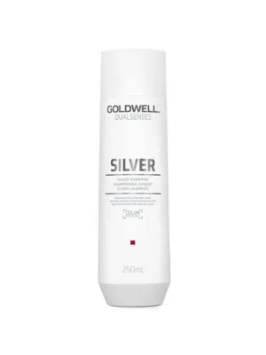 GOLDWELL Dualsenses Silver Shampoo 250ml - šampon proti žlutým tónům blond vlasů Nejprodávanější