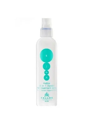 Nová Kolekce KALLOS KJMN 14in1 Keratin Hair Treatment Spray 200ml - regenerační sprej na poškozené vlasy
