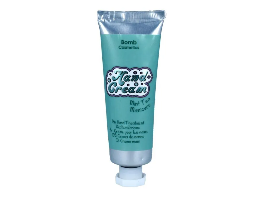 Bomb Cosmetics Krém na ruce Mátový čaj 25 ml Sezónní Sleva