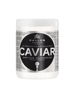 KALLOS KJMN Caviar Hair Mask 1000ml - regenerační maska na poškozené vlasy Aktuální