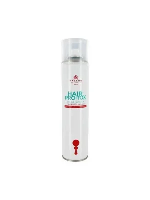 Originální KALLOS KJMN Hair Pro-Tox Hair Spray 400ml - lak na vlasy s keratinem a kys. Hyaluronovou