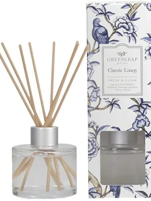 Cenově Výhodný Greenleaf Vonný difuzér Classic Linen (Vůně prádla)124 ml