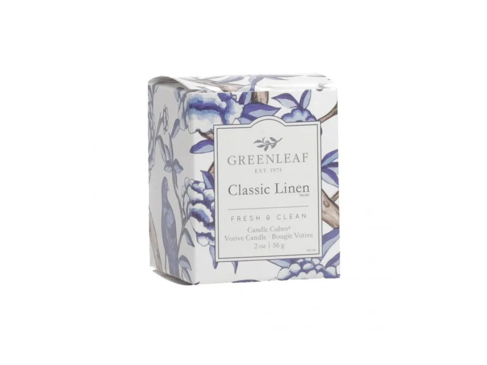 Greenleaf Vonná votivní svíčka Classic Linen Cenový Hit