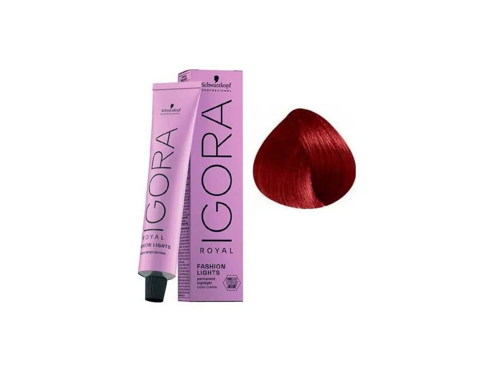 Pouze Dnes SCHWARZKOPF Igora Fashion L-88 barevný melír na vlasy 60ml - Červená