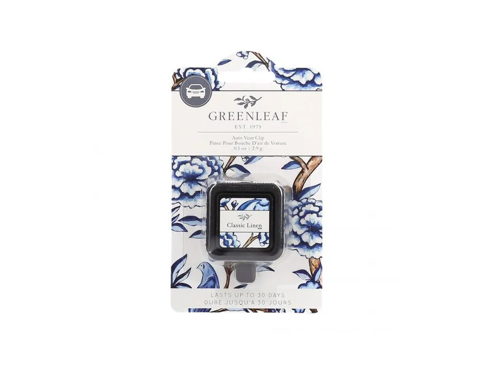 Greenleaf Vůně do auta Classic Linen ( Vůně vypraného prádla ) Nízká Cena