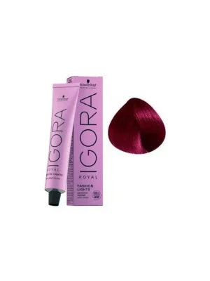 SCHWARZKOPF Igora Fashion L89 barevný melír na vlasy 60ml - Fialová červená Pouze Dnes